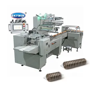 High Quality Biscuits Onedge Wrapping Machine for Biscuit Making Machine Sealing Machines Plastic Packaging