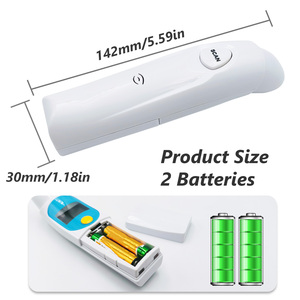Penjualan laris 2024 termometer telinga berbicara inframerah gaya senapan penggunaan medis dengan penutup <span class=keywords><strong>Probe</strong></span> - Product Image 6