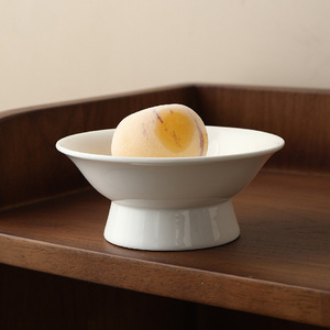 Bol en céramique Japandi personnalisé pour régime alimentaire, dessert, crème glacée, assiette à fruits secs, bol haut pour la maison et l'hôtellerie - Product Image 2