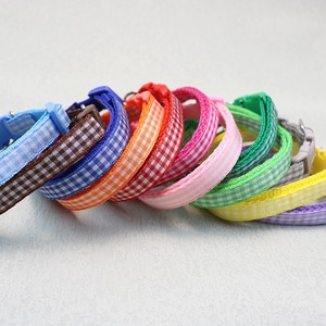 Nouveau Collier Tressé Décontracté et Coloré à Carreaux pour Chien et Chat avec Clochette – Collection 2026 - Product Image 3