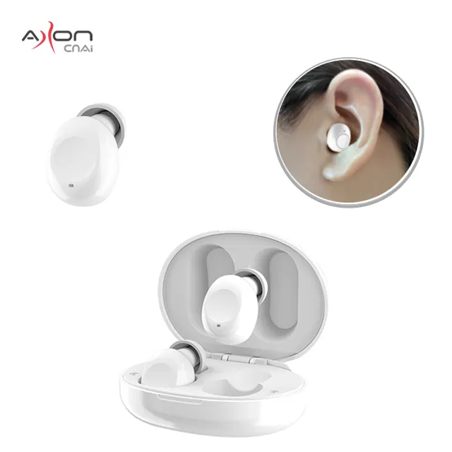 Mini Hearing Aid Rechargeable Digital Hearing Aids Adjustable Tone Sound Amplifier Portable Deaf Elderly