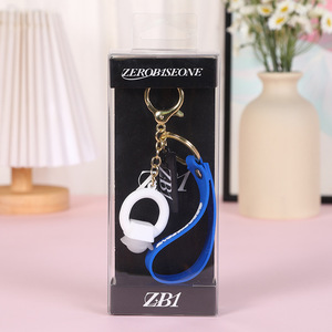 Kpop straykids ateez riize illit ánh sáng dính 3D Silicone Keychain babymonster zb1 hai lần I-DLE Astro Got7 Keyring Túi Mặt dây chuyền chìa khóa - Product Image 5