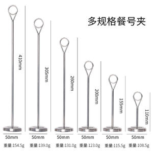 Porte-carte de mariage en acier inoxydable de haute qualité moderne de table en or pour restaurant et hôtel - Product Image 6