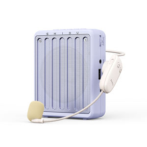 <span class=keywords><strong>SHIDU</strong></span> M200 10W Pretina PA Altavoz Mini Bluetooth Micrófono inalámbrico <span class=keywords><strong>Amplificador</strong></span> <span class=keywords><strong>de</strong></span> <span class=keywords><strong>voz</strong></span> portátil para Profesor Entrenador Discurso - Product Image 1