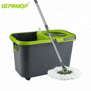 Hot Best-selling home cleaning mop set product can be customized with mop bucket