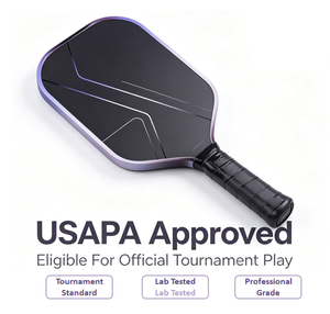Pala de Pickleball Aprobada por la USAPA, Fibra de Carbono, Núcleo de Panal de Abeja de 16 mm, Serie Power Precision Racing - Product Image 6