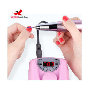 Ensemble de perceuse à ongles électrique portable de couleur rose à bas prix pour l'approvisionnement mixte, machine à polir les ongles, 30000 tr/min - Product Image 3