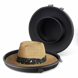 Proveedor OEM ODM OBM, Estuche de Viaje para Sombreros de EVA, Bolsa de Transporte con Correa para el Hombro, Bolsa de EVA Personalizada para Sombreros de Vaquero - Product Image 1