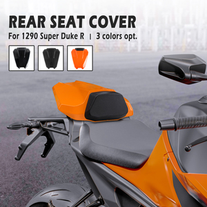 XXUN capot de siège arrière de moto pour <span class=keywords><strong>KTM</strong></span> <span class=keywords><strong>1290</strong></span> Super Duke R 2020 2021 <span class=keywords><strong>2022</strong></span> 2023 ABS passager passager Solo couverture accessoires pièces - Product Image 2