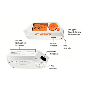 Dispositivo <span class=keywords><strong>Flipper</strong></span> RFID NSC que Combina Múltiples Herramientas, <span class=keywords><strong>Flipper</strong></span> <span class=keywords><strong>Zero</strong></span> Original en Stock, <span class=keywords><strong>Precio</strong></span> del <span class=keywords><strong>Flipper</strong></span> 0 para Programación Geek, Placa de Prototipos - Product Image 5