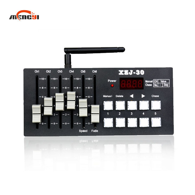 Lead the Industry China Factory Price Controller Mini 30 Channel Wireless DMX512 Light Controller With Multiple Functions