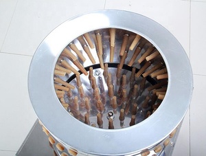 Machine à enlever les plumes de volaille / Machine à nettoyer les plumes de poulet / Machine à éviscérer les poulets - Product Image 5