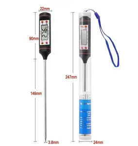 TOP101 Pena Pengukur Suhu, Termometer Dapur Digital, Pengukur Suhu, Botol Susu BBQ Cair