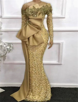 Nouvelle robe de soirée sexy à col en V et à une seule manche pour l'exportation ; robes grandes tailles disponibles en stock.