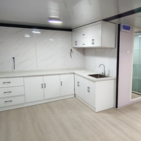 Casa Contenedor Expandible Económica, Estructura de Acero Prefabricada, Vivienda Pequeña de Fácil Instalación, Lista para Habitar
