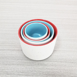 Juego de tarros de cerámica redondos de color sólido para té, café, granos, aperitivos, uso en la cocina - Product Image 1