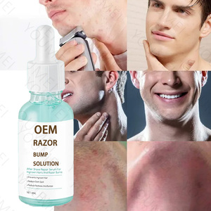Baume après-rasage OEM ODM, crème hydratante pour hommes, traitement des poils incarnés, huile essentielle, lotion pour barbe avec emballage personnalisé - Product Image 4