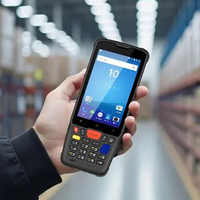 RICODE PDA Android 14 con Escáner de Código de Barras para Recolección de Datos, Inventario en Tiendas Minoristas y Terminal de Verificación de Precios