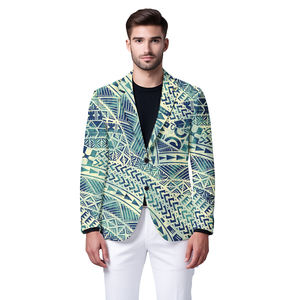 Costume de <span class=keywords><strong>mariage</strong></span> pour <span class=keywords><strong>homme</strong></span>, blazer coupe ajustée pour bureau d'affaires, tattoo des Samoa, veste polynésienne, blazer grande taille pour île de luxe pour <span class=keywords><strong>homme</strong></span> - Product Image 4