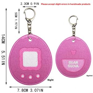 Double-sided DIY Korean Colorful Egg Series Embroidered Cloth Patch Back Version Pendant Bag Packaging Luggage Decoration - Product Image 6
