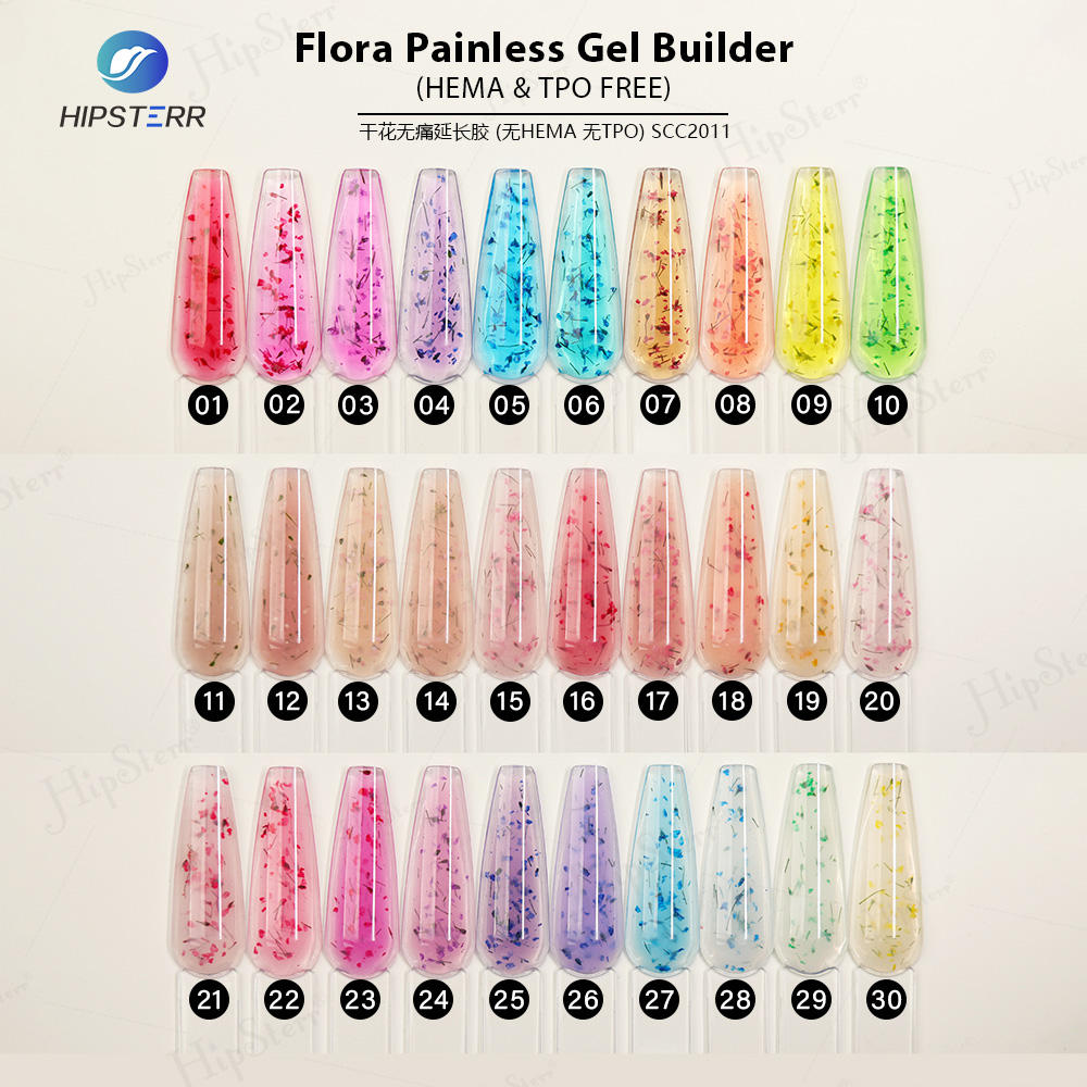 เจลต่อเล็บ Flora Painless (ปราศจาก HEMA และ TPO)