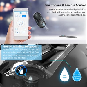 <span class=keywords><strong>Robot</strong></span> limpiador inteligente para ventanas, limpiador ultrasónico de cristales con <span class=keywords><strong>control</strong></span> remoto para teléfono inteligente, <span class=keywords><strong>robot</strong></span> eléctrico de limpieza de ventanas, 2 unidades - Product Image 2