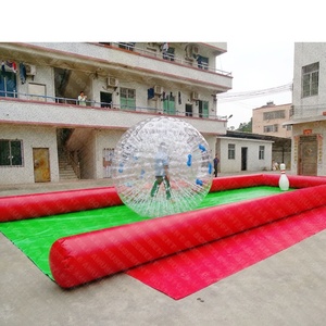 Jeu de course Zorb gonflable pour toute la famille, sport de plein air compétitif et amusant, pour enfants et adultes, idéal pour les événements de carnaval - Product Image 1