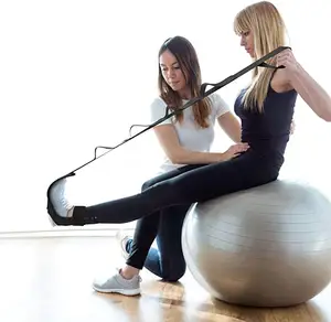 Se puede personalizar la rehabilitación entrenamiento asistente Correa tobillo ligamento estiramiento yoga cinturón