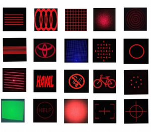 Oem ODM tz-doe-lưới mô hình + Mô hình vuông DOE len 355-450nm UV laser diode mô-đun - Product Image 3