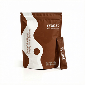 Café de Maca Natural, Fórmula Suave para un Impulso de Energía, 200g (20g*10 Sobres), Bebida Herbal para el Bienestar, Marca Privada OEM - Product Image 1