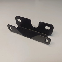Pièces de recourbement faites sur commande de tôle de produit en acier avec la surface de revêtement de poudre noire