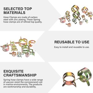 50 chiếc kẹp lò xo silicon chân không 4mm-25mm để lựa chọn, dùng cho ống dẫn nhiên liệu, dầu, nước, ô tô - Product Image 4