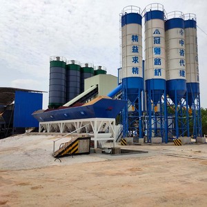 Equipo Estacionario para Mezclar Concreto, Mezcladora de Concreto, Planta de Mezcla de Cemento, Diseño de Planta de Productos de Concreto - Product Image 2