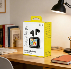 Ergonomic Wireless Earbuds with ANC 5.4 IPX4 Sweatproof Stereo Headphones Low Latency <strong>for</strong> Running - Product Image 2