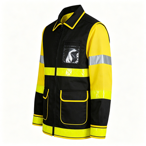 Camisa de Trabajo de Alta Visibilidad con Reflectores de Seguridad para Construcción, Manga Larga, Uniforme de Trabajo para Hombre, Disfraz con Logotipo Personalizado - Product Image 2