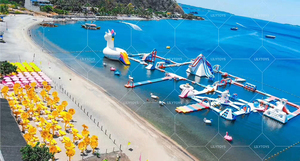 Le fabricant Lilytoys conçoit librement le plus grand jeu de sport de parc <span class=keywords><strong>aquatique</strong></span> flottant en mer pour adultes et enfants - Product Image 3