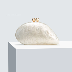 Women's Fashionable Geometric Pattern Evening Bag Single Shoulder <b>Cross</b>-Body Wedding Clutch <b>Chain</b> for Foreign Trade Tanjing - Product Image 2