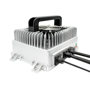 3.3KW Fast Battery Charger 48V/40A 72V/40A 84V/40A 96V/32A íon de lítio chumbo ácido para veículo elétrico E-Z-GO Carregador de bateria