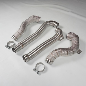 Exhaust for Benz 2015-2017 AMG GT GTS GTC GTR M178 C190 Automotive Performance Accessories Pipe Stainless 304 Exhaust Downpipe - Product Image 3