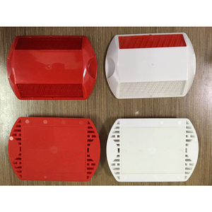 高品質工場製PMMAキャットアイロードスタッド 白色反射ABSプラスチック 高品質反射キャットアイロードスタッド - Product Image 5