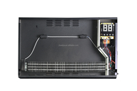 Opciones de programación diaria y semanal 7*24 horas Temporizador Semanal Doble protección contra sobrecalentamiento M060P 600W Calentador de panel de vidrio de convección