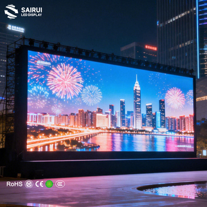 จอ LED แบบแขวนโครงทรัสสำหรับงานอีเว้นท์ ความละเอียดสูง แผงติดผนัง กันน้ำ IP65 สำหรับใช้งานกลางแจ้ง ขนาด 4ม. x 3ม. อ่านได้แม้กลางแดด HDR10+ 4K/8K ความสว่าง 4500cd - Product Image 1