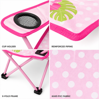 Chaise pliante portable ultralégère pour enfants, idéale pour la randonnée, les pique-niques, la pêche, la plage, le camping et le jardin