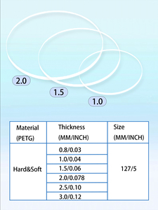 CE ISO gecertificeerde tandenplakplaat voor tandenbleking en orthodontische beugels, hoge kwaliteit transparant thermoplastisch materiaal - Product Image 4