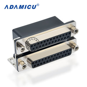 D-Sub คอนเนคเตอร์มุมขวา25Pin DB25ตัวเมียไป25Pin ตัวเมีย DB25 D-Sub - Product Image 3