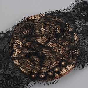 Bordo laterale in nylon <span class=keywords><strong>bianco</strong></span> nero francese bordo morbido in pizzo per ciglia bordo in pizzo per ciglia <span class=keywords><strong>al</strong></span> <span class=keywords><strong>metro</strong></span> - Product Image 2