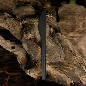 Frascos de plástico de peso pesado de miel, dispensadores, máquina de acero desechable, cubiertos de oro de lujo, cuchara medidora cosmética de plástico - Product Image 2