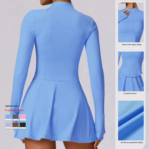 8588 sport protection solaire vêtements femmes haut à manches longues résistant aux <span class=keywords><strong>UV</strong></span> glace soie Cool respirant manteau de protection solaire - Product Image 3