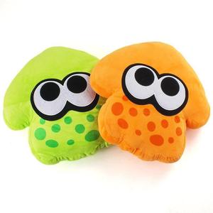 Peluche de calmar Splatoon, personnage d'<span class=keywords><strong>anime</strong></span> et de jeux, en vert et <span class=keywords><strong>orange</strong></span>, en stock - Product Image 5