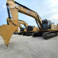 Grande pelle hydraulique Cat350 d'occasion à faible nombre d'heures de fonctionnement avec groupe motopropulseur d'origine – Engin lourd premium pour les entrepreneurs en travaux publics